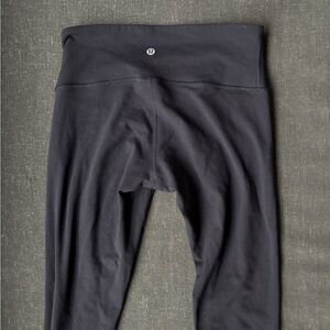Lululemon Athletica Navy Blue Low-Waisted Leggings
